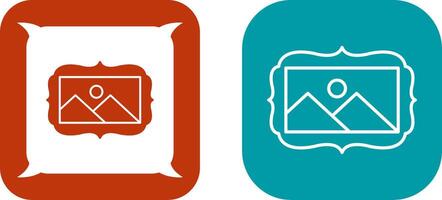 Frame Icon Design vector