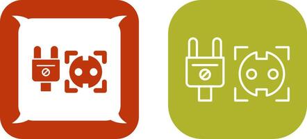 Socket Icon Design vector