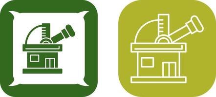 Observatory Icon Design vector