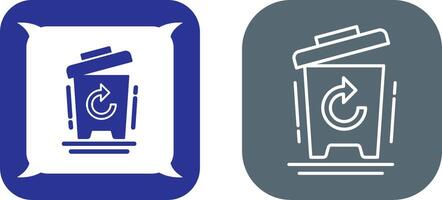 Bin Icon Design vector