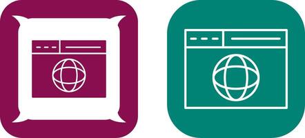 Web Page Icon Design vector