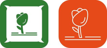 Tulip Icon Design vector