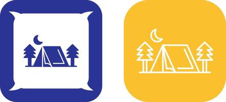 Tent Icon Design vector