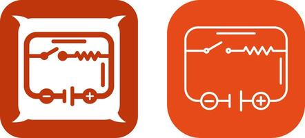 Electrical Circuit Icon Design vector