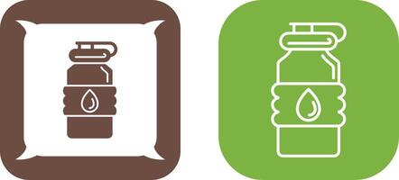 Water Bottle Icon Design vector