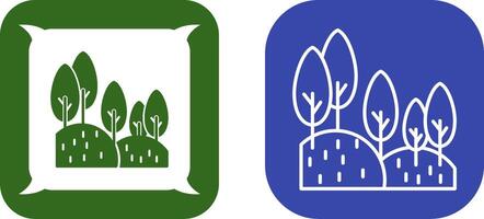Forest Icon Design vector