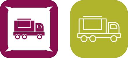 Cargo Truck Icon Design vector