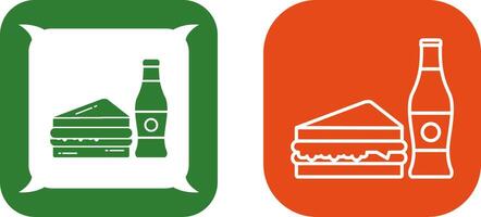 Junk Food Icon Design vector