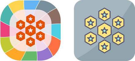 Unique Reputation Management Icon Design vector