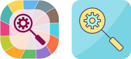 Unique Search Engine Optimizati Icon Design vector