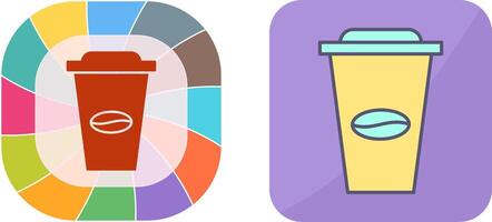 Coffee Cup Icon Design vector