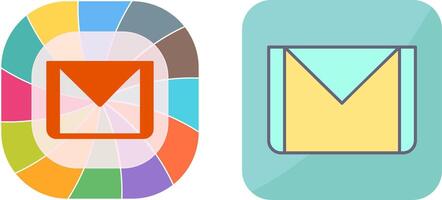 Unique Email Icon Design vector