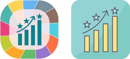 Unique Reputation Management Icon Design vector