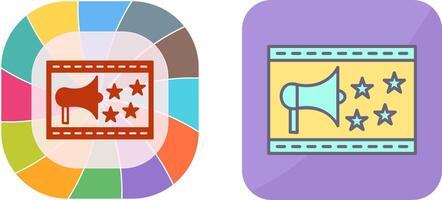 Unique Website Promotion Icon Design vector