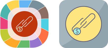 Unique Link Sales Icon Design vector