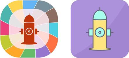 Unique Hydrant Icon Design vector