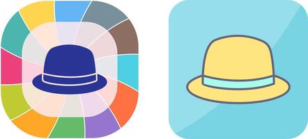 diseño de icono de sombrero vector