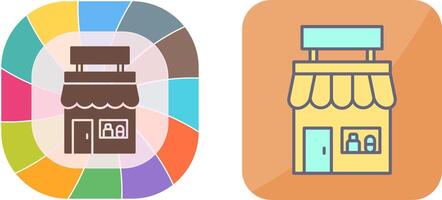 Dispensary Icon Design vector