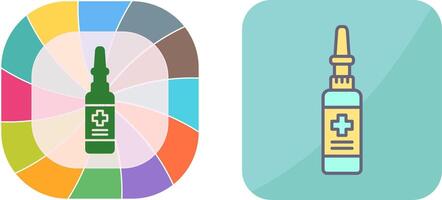 Nasal Spray Icon Design vector