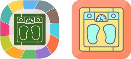 Weighing Scale Icon Design vector