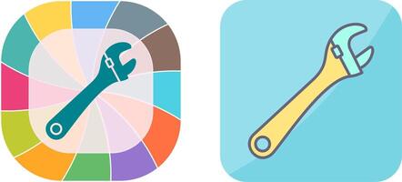 Wrench Icon Design vector