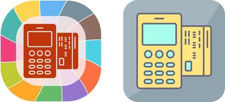 Card Machine Icon Design vector