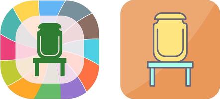 Jar on Display Icon Design vector