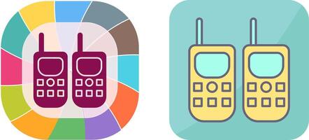 Walkie Talkie Icon Design vector