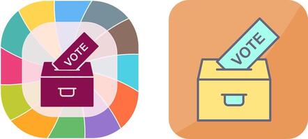 Casting Vote Icon Design vector