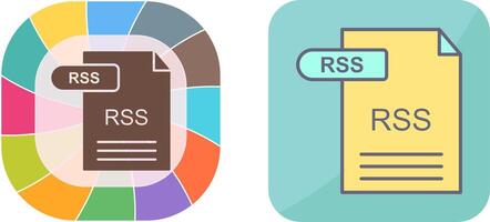 RSS Icon Design vector