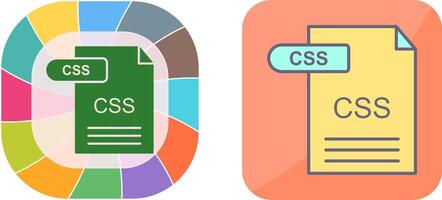 CSS Icon Design vector