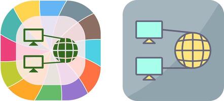 Internet Connectivity Icon Design vector