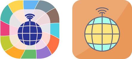 Global Signals Icon Design vector