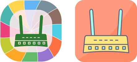 Router Icon Design vector