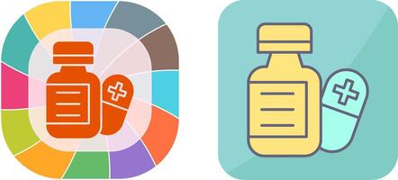 Pill Icon Design vector