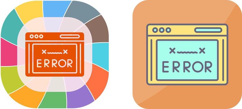 error código icono diseño vector