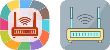 Wifi Router Icon Design vector