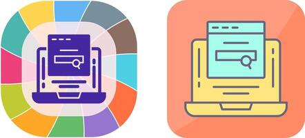 Searching Icon Design vector