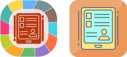 Tablet Icon Design vector