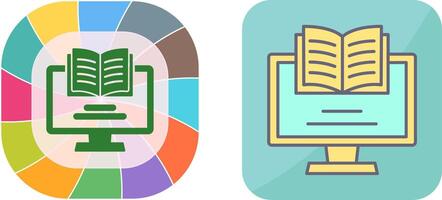 Monitor Icon Design vector