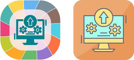 Upload Icon Design vector