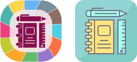 Learning Tools Icon Design vector