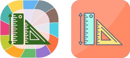 Rulers Icon Design vector