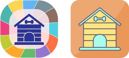 Dog House Icon Design vector