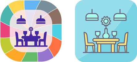 Table Icon Design vector