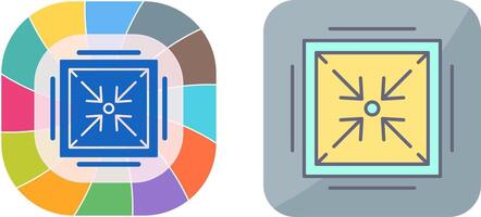 Minimize Icon Design vector