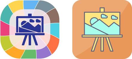 Canvas Icon Design vector
