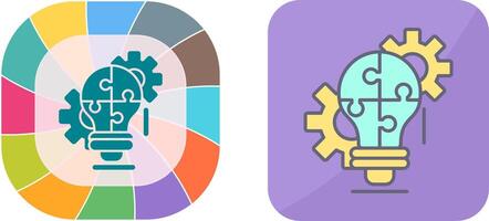 Problem Solving Icon Design vector