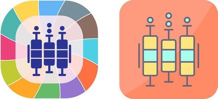 Plot Icon Design vector