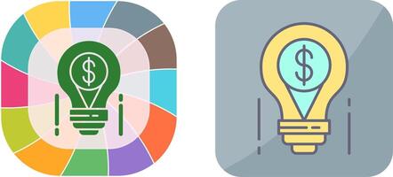 Light Bulb Icon Design vector